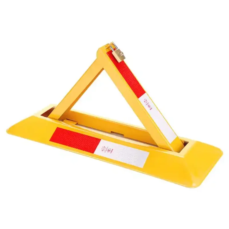 Portable Safety Lock Barrier para carro, Folding Lot, Sem estacionamento, Segurança do veículo