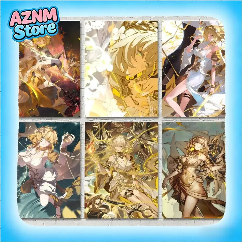 1pc Anime Game Honkai Star Rail Aglaea Posters HD Print Vintage Wall Art Decor for Home Study Room