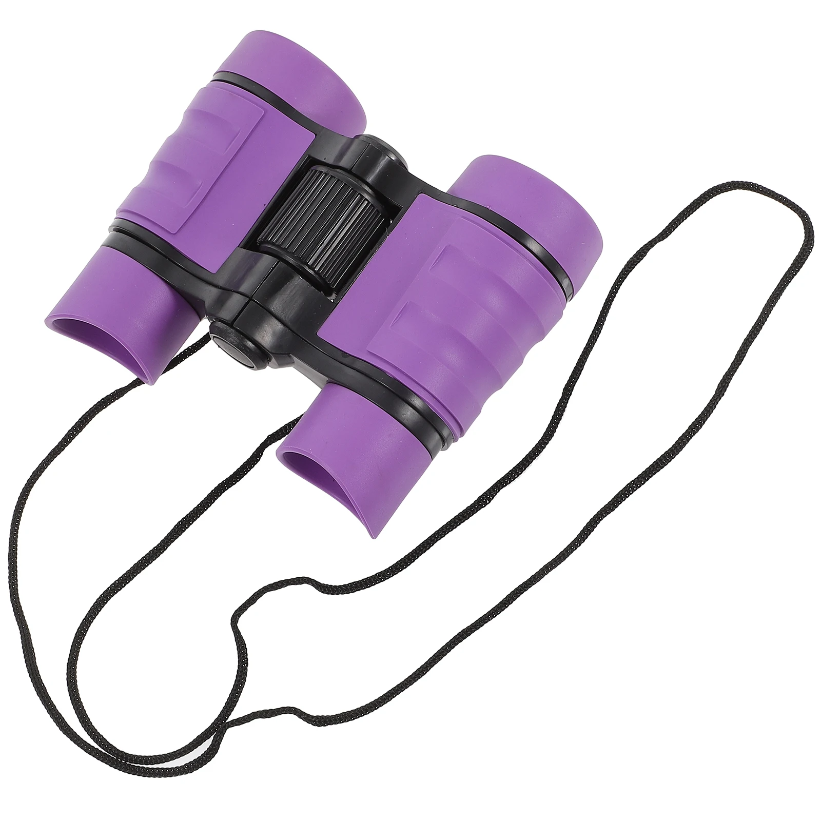 

Cute Children Non-Slip Design Kids Telescope Magnifying Outdoor Nature Exploration Purple Long Rope Easy Grip