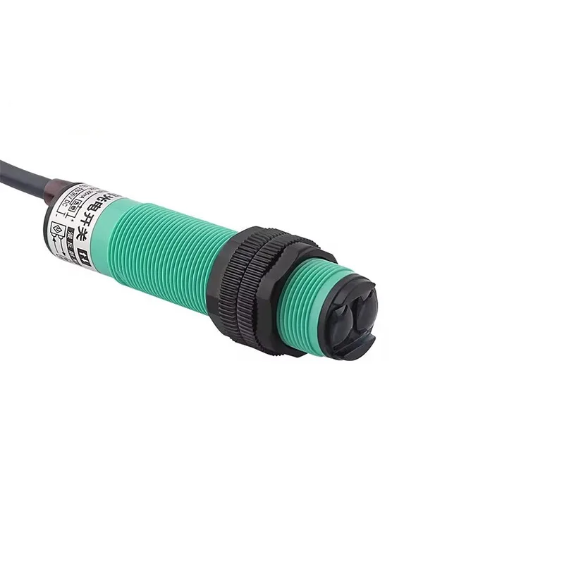 E3F-DS300C1 Long Range Diffuse Reflection Photoelectric Sensor 300cm Detection Distance DC NPN Output for Factory Applications