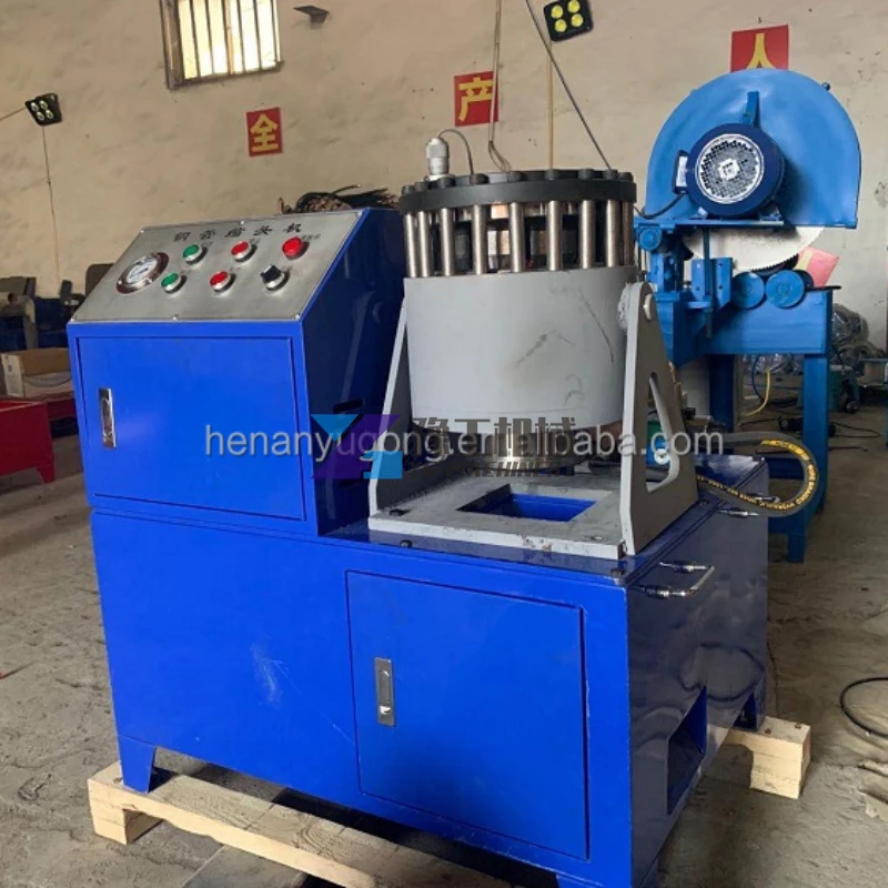 48-51mm Metal Pipe Forging Machine Swager Steel Pipe Crimping Machine End Reinforced Rebar Upsetting Machine