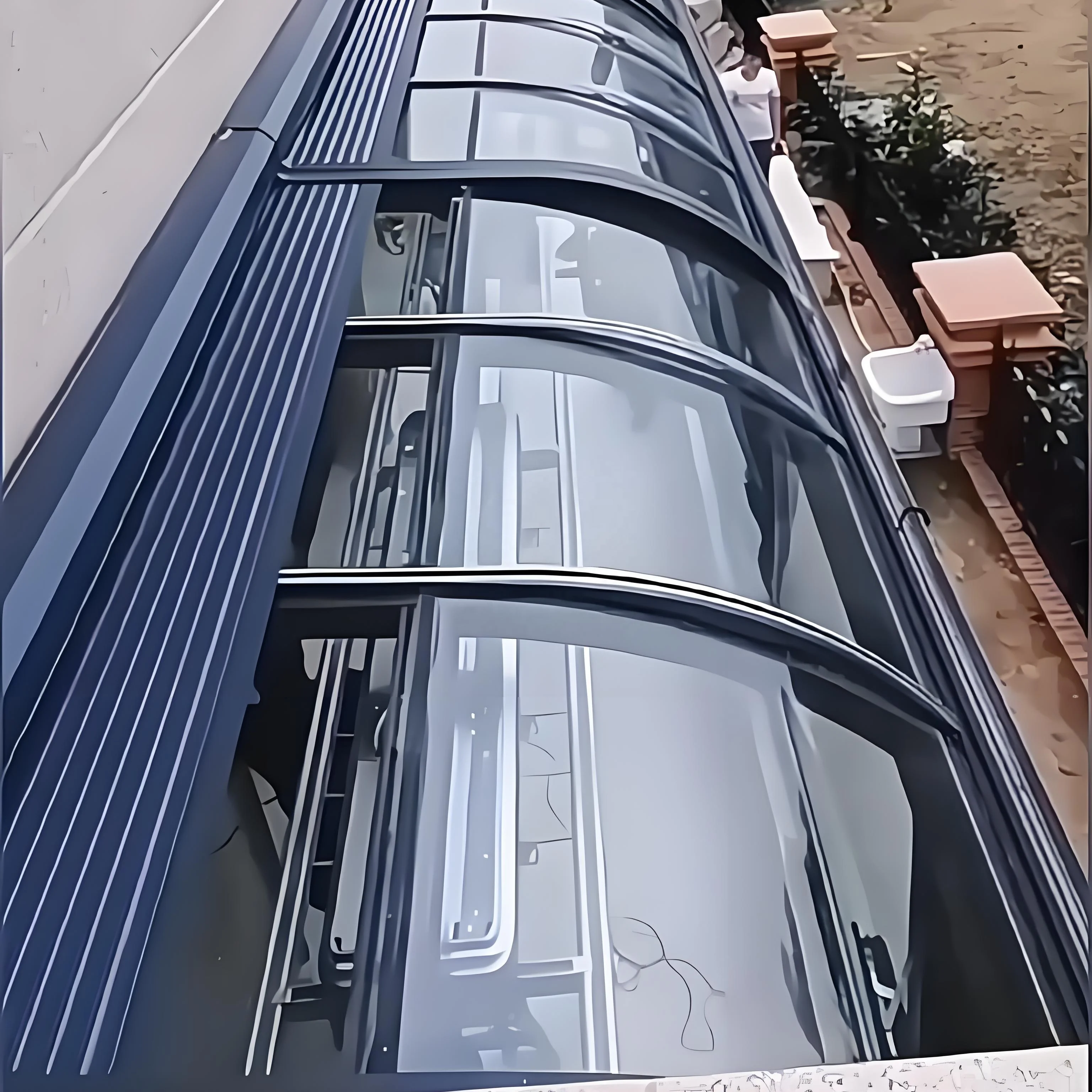 

Aluminum Alloy Roller Shutter Modern Roof Roller Shutter