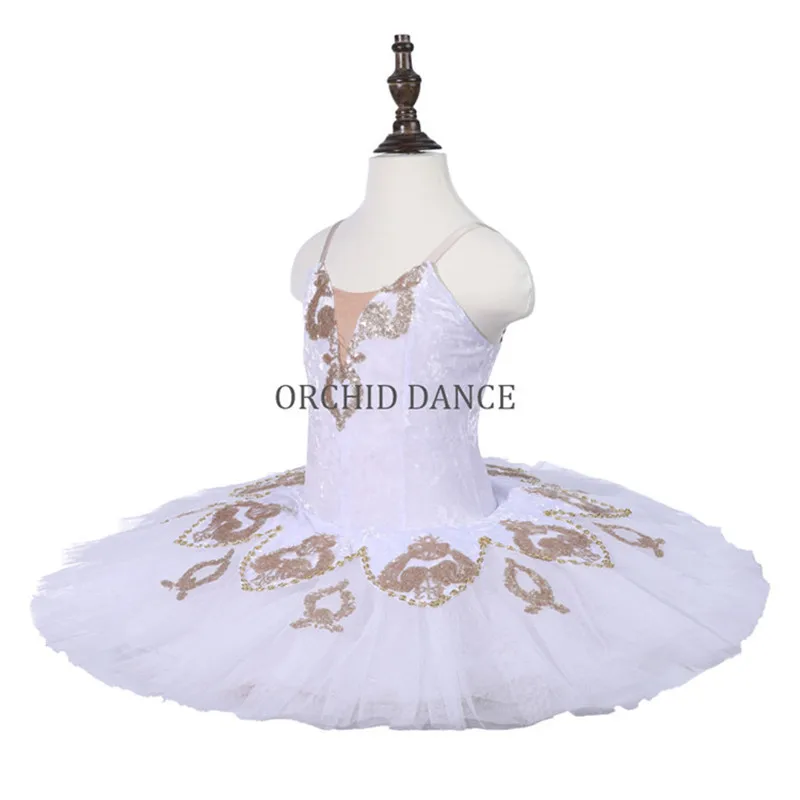 

High Quality Cheap 7 Layers Kids Girls Performance Wear White Ballet Tutu Dress Costume