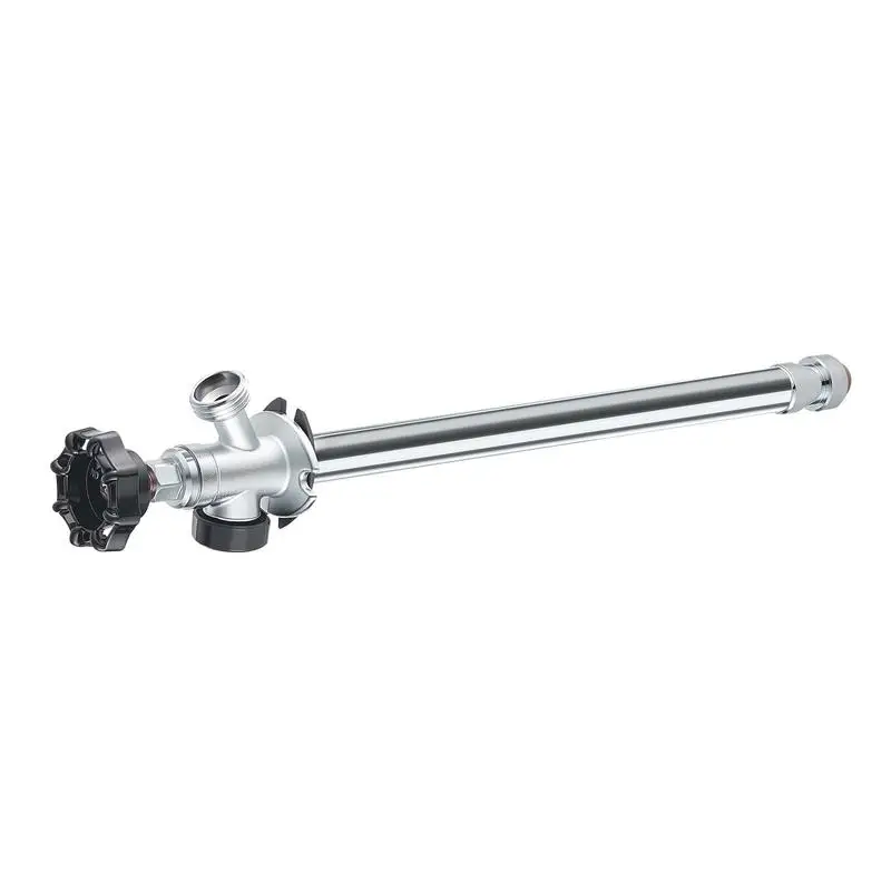 

12-Inch Frost-Free Sillcock, 1/2" PTC x 3/4" MHT Hose Bibb, Anti-Siphon Lead-Free Brass Valve, Push-to-Connect Brass Plumbing Fitting, Compatible with PEX, Copper, CPVC Pipes