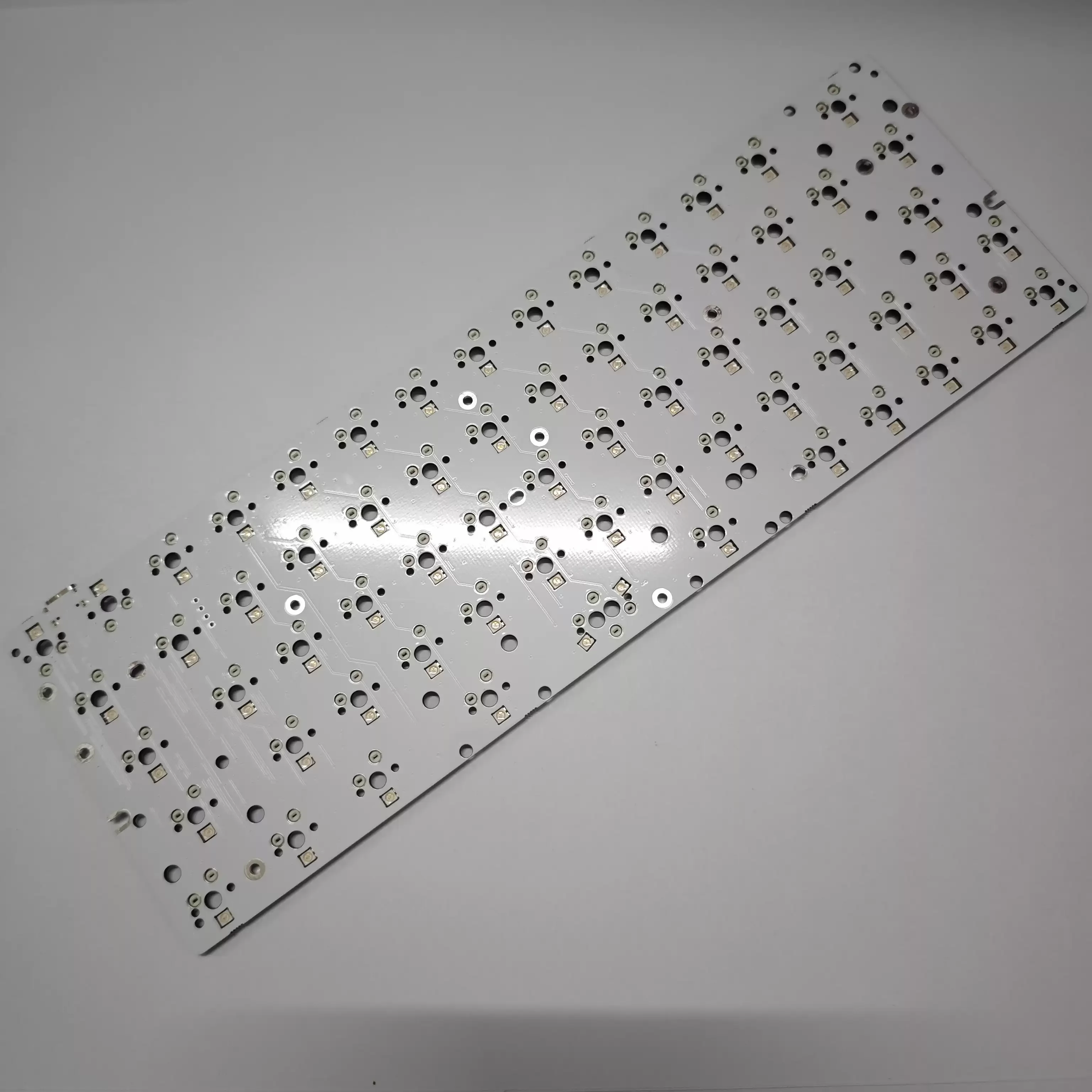 VIAL Remap 1.6mm 64 Keys Wired PCB Hotswap RGB with Underglow MX Switch Keyboard Use GH60 Case Compatible
