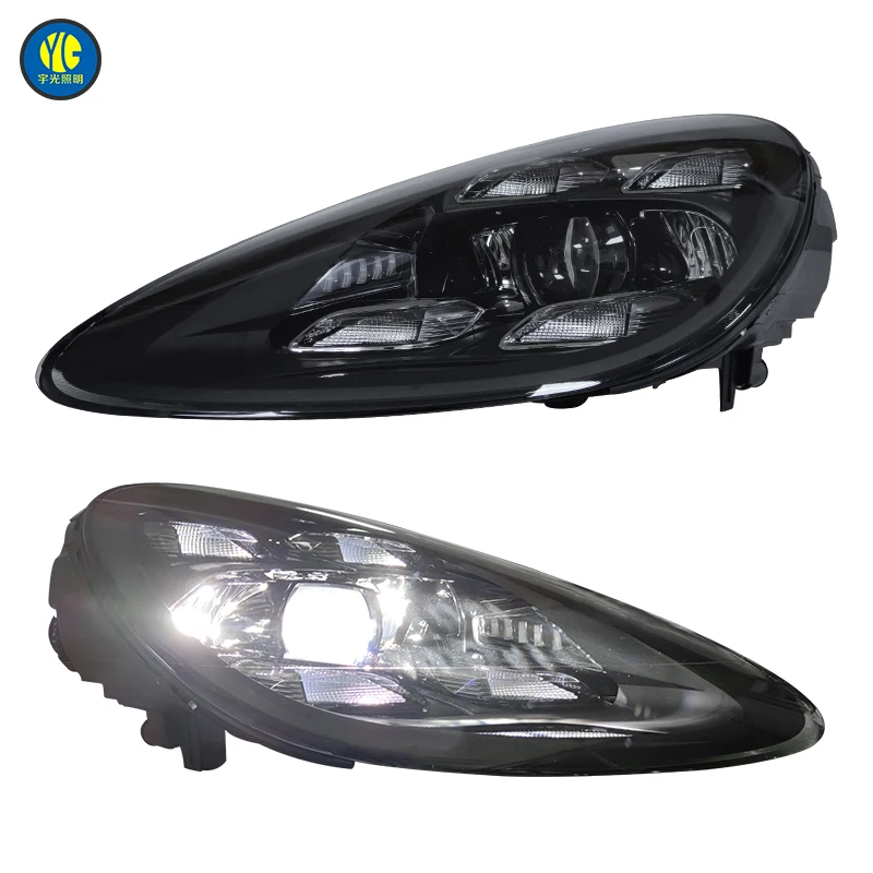 2010-2014 958 headlights upgrade to 2023 matrix style led headlight for Cayenne 958.1 Factory Direct plug and play