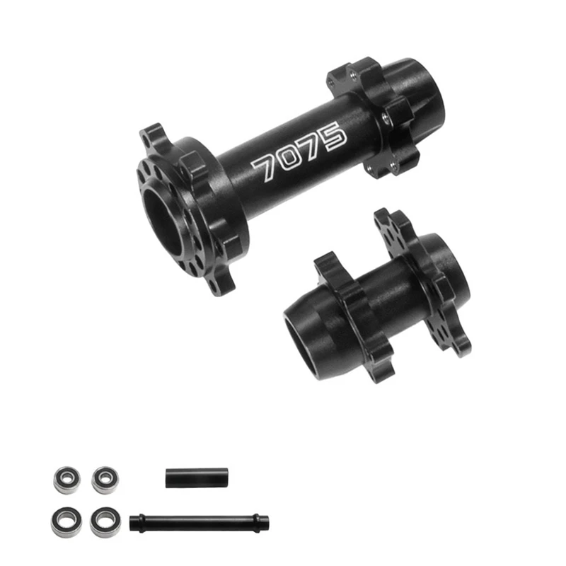 For LOSI 1/4 Promoto-MX Electric Motorcycle Aluminum Alloy 7075 Front And Rear Axles 262012 Black Replacement Parts