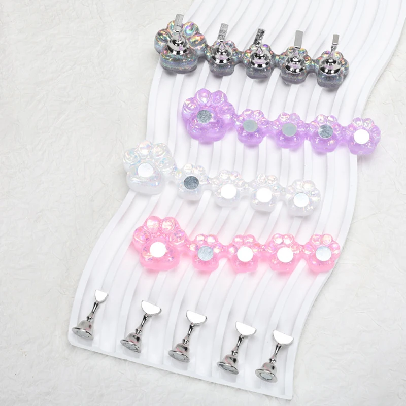 قاعدة ممارسة فن الأظافر ، مخلب الشفق المبتدئ ، لوحة الأظافر ، دعم الممارسة ، حامل عرض الأعمال ، صناعة الأظافر