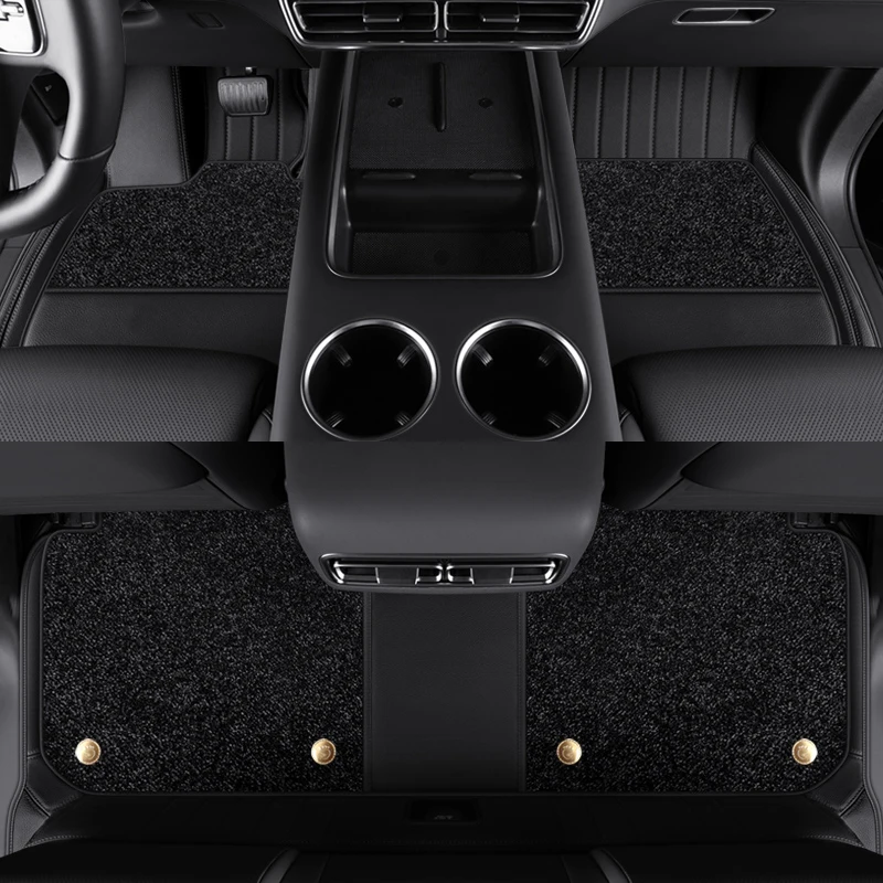 

Custom Fit Car Accessories Cowhide Leather Floor Mat Interior ECO Material for Mercedes-Benz ml350 GLS GLB Benz w204 w205 w211