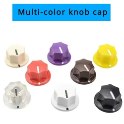 2pcs Bass Plastic Knobs Standard For Jazz Bass New BlackYellow White Red Green  And so on Guitar Strings button