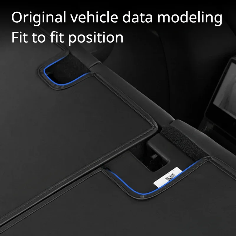 Rear Seat Back Cushion for Tesla New Model 3+ Rear Seat Back Cover Backrest Protector New Model3 Highland 2024 Car Accessories