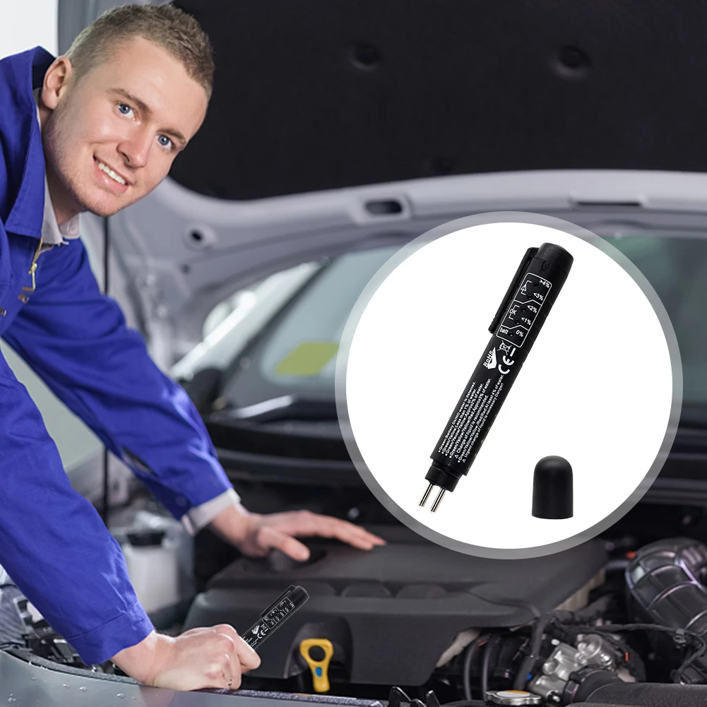 

Точный диагностический инструмент качества масла, 5-светодиодный индикатор, детектор качества масла, ручка для тестирования жидкости, инструмент для автоматического тестирования автомобиля