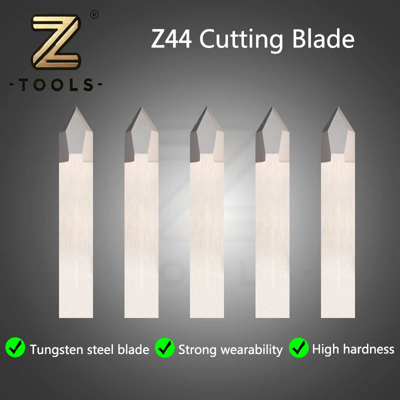Z44 Tipped Grooving Tools CNC Cutting Blades for Flexible Materials Oscillating Blade Vibrating Blade
