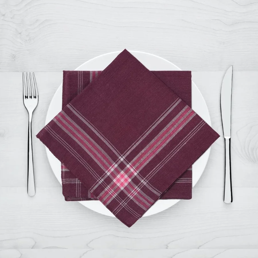 12枚入り メンズハンカチ プレミアムコットン製 ホワイトポケットチーフ 男性用 女性用 理想的なギフト