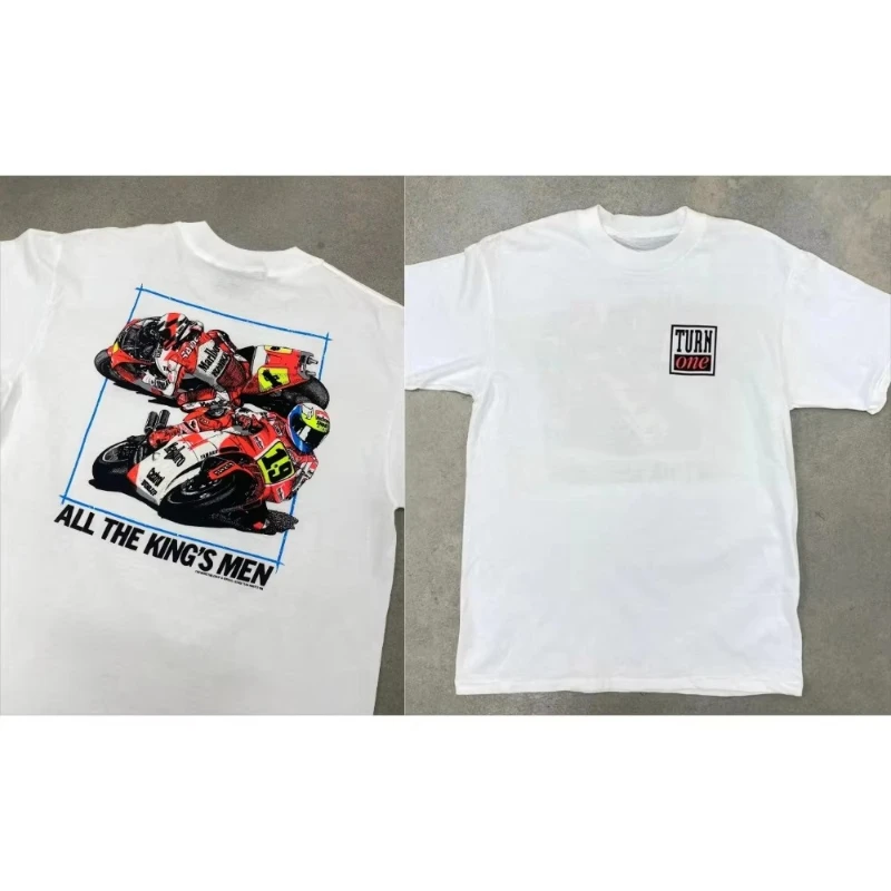

Новинка 2025 года, винтажная энциклопедия WHO CARE JDM1991 Yamaha Marlboro, футболка с короткими рукавами, американские винтажные мужские и женские футболки