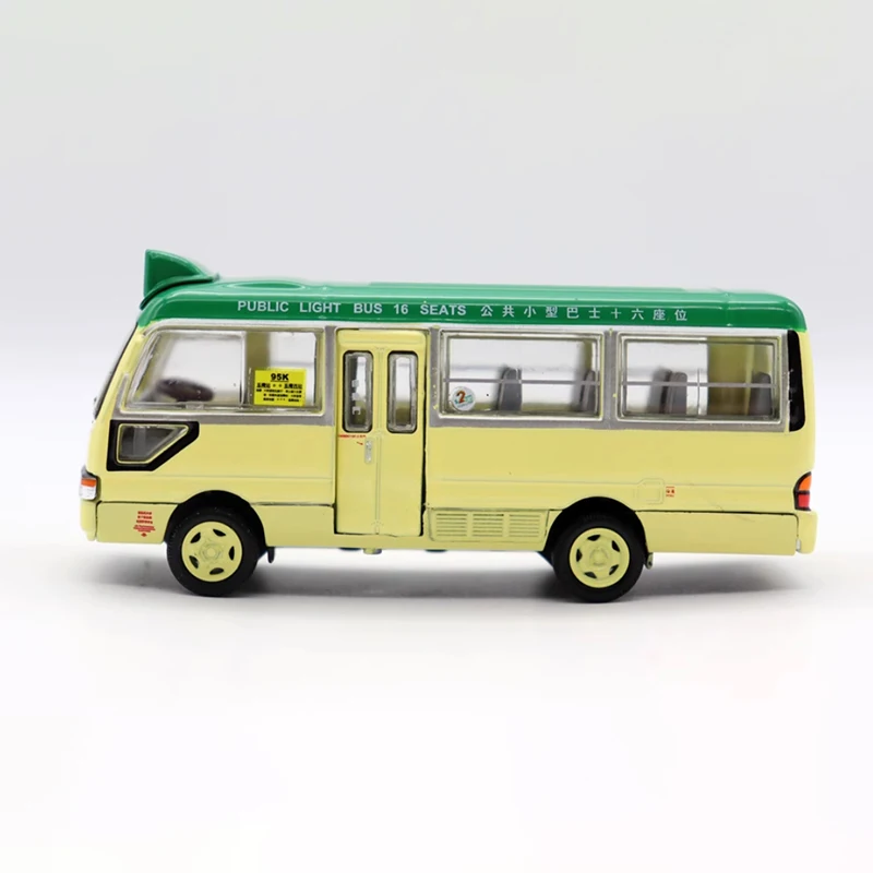 

Крошечные масштабные подставки для автобуса Minibus из сплава, имитация металлической модели автомобиля, статическая коллекция, украшенная праздничная игрушка, сувенирный подарок