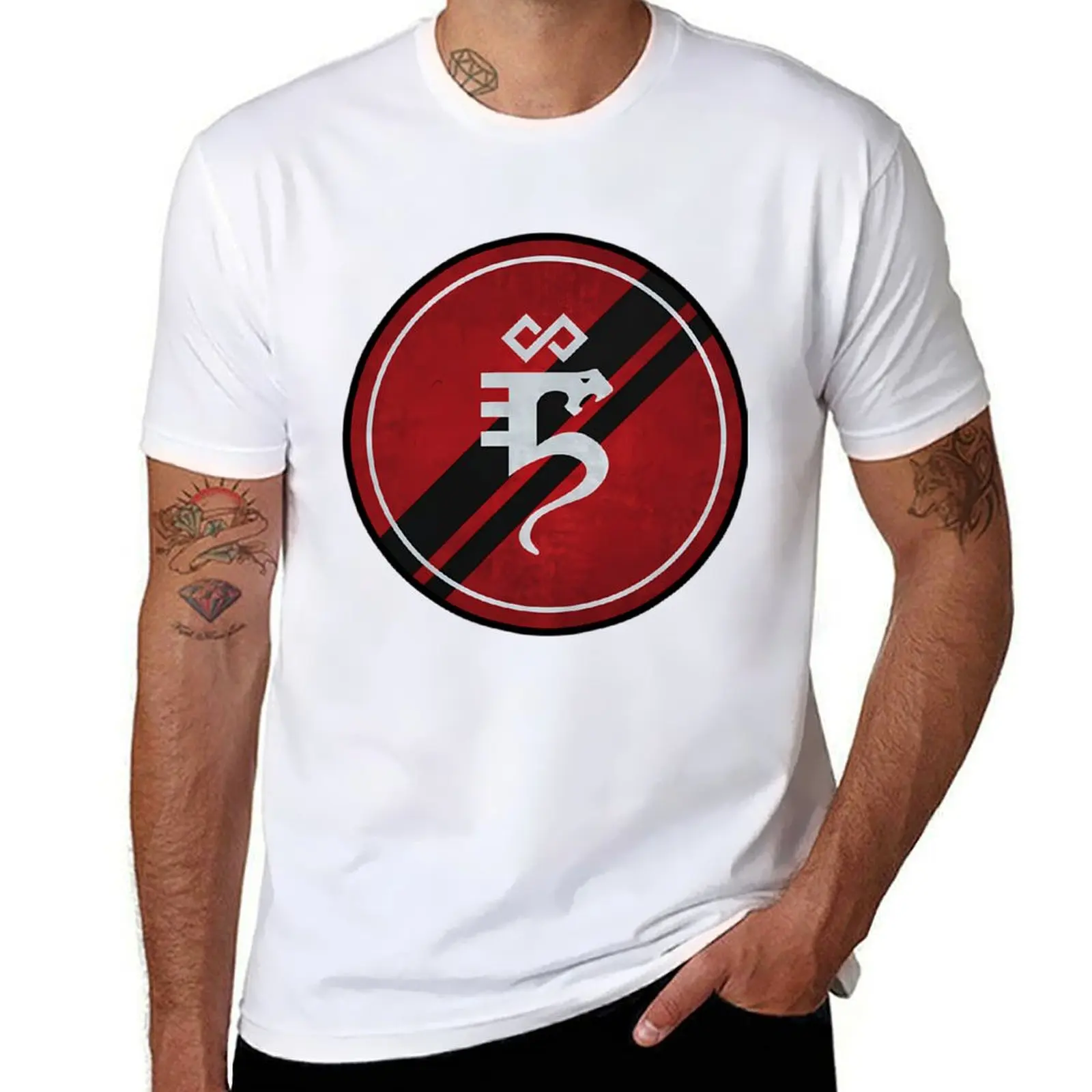 

Craftworld Eldar Serpent Rune T-Shirt t shirts for man pack white man t shirts cotton T-Shirt