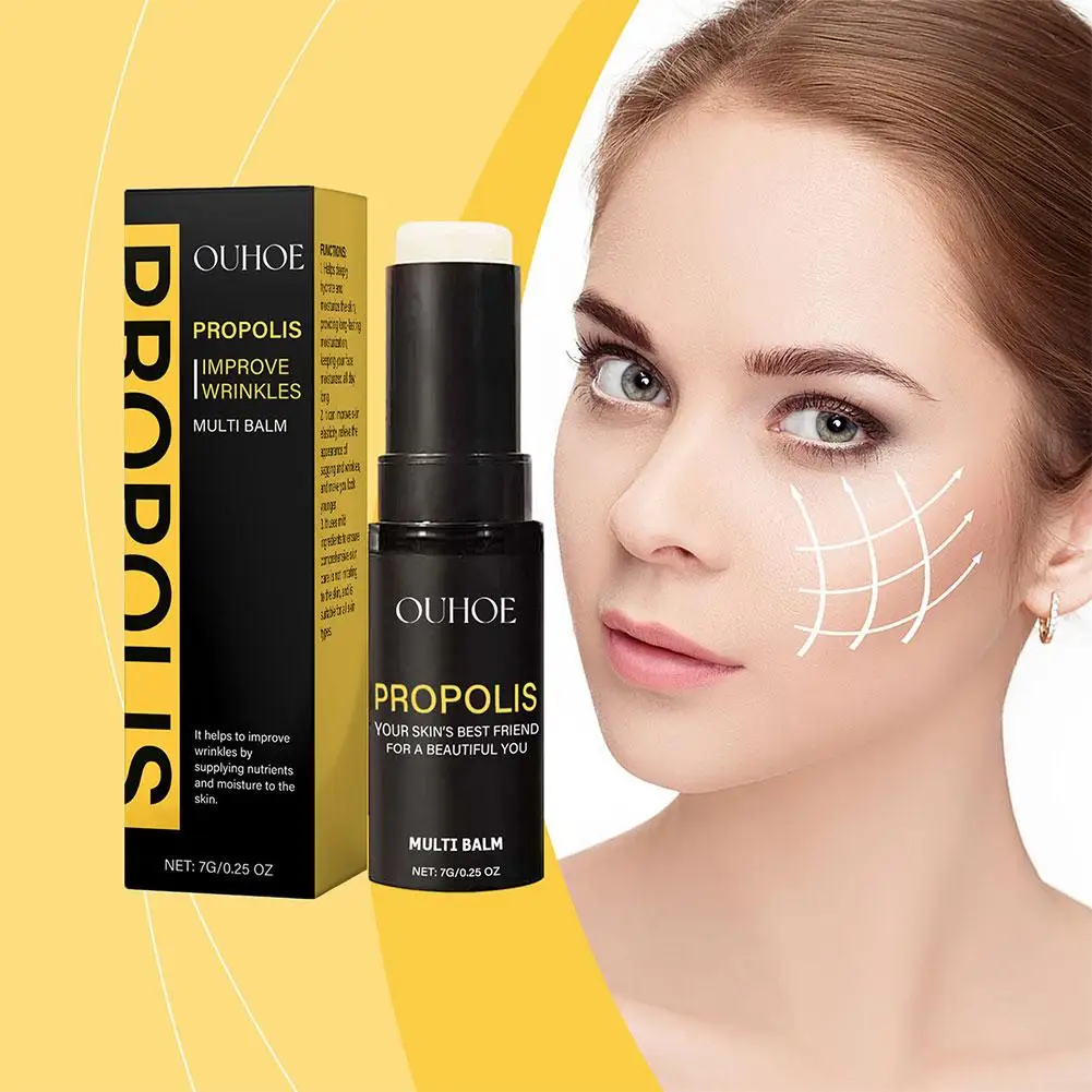 

Propolis Firming Cream Stick Propolis Multi Balm Anti Wrinkle Anti-aging Moisturizing Lifting Stick Balm Skin Care For Wome G9I5