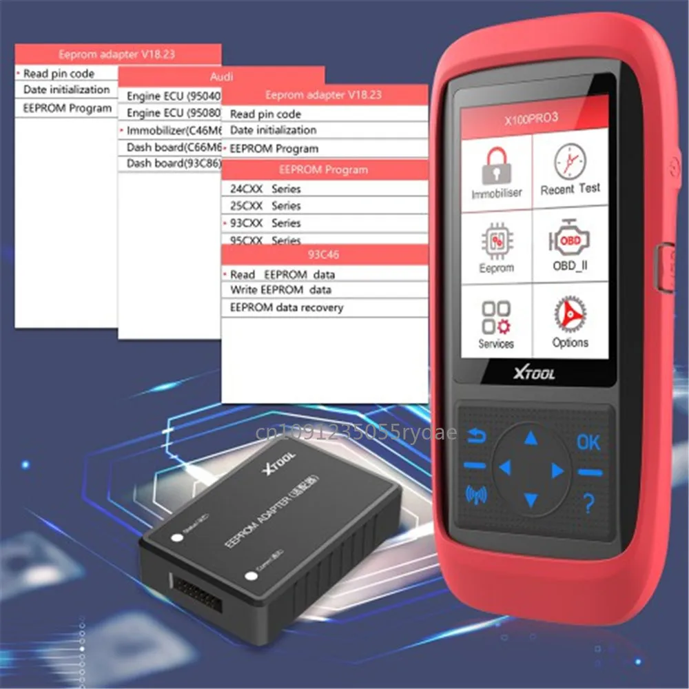 Update Version Of Xtool X100 Pro2 XTOOL X100 Pro3 OBD2 Car Auto Key Programmer Code Scanner Diagnostic Tool X100PRO ECU Reset