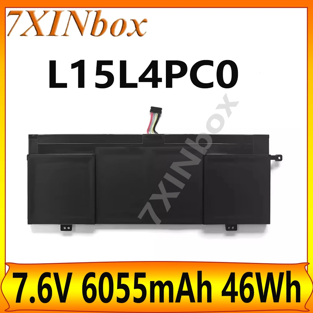 

7XINbox L15L4PC0 7.6V 6055mAh 46Wh Laptop Battery for Lenovo IdeaPad Xiao Xin Air 13 Pro K22-80 V730-13 L15M6PC0