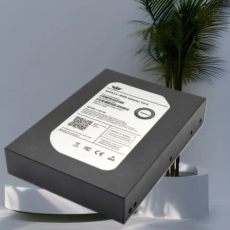 

B+M Key M.2 SATA SSD to 3.5" SATA3.0 6Gb JBOD Adapter Card 4/5 Port M2 NGFF to SATA Adapter Box с гнездом корпуса Металлический корпус