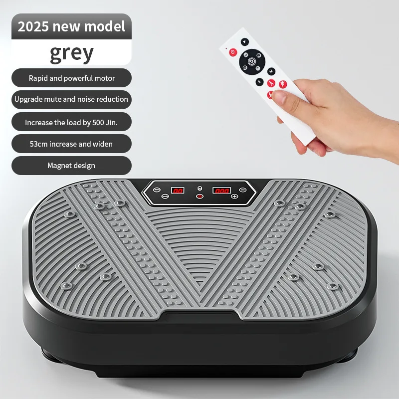 `Lazy‑User Vibration Fitness Plate, Multifunctional Home Indoor Machine for Full‑Body Muscle Workout Training Accessory`