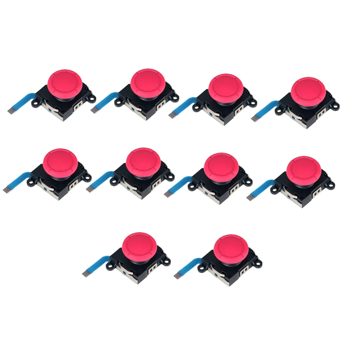 AT-10PCS 3D Analog Joystick For NS Switch Lite Joycon Controller Handle Joystick For Switch Lite Game Accessories