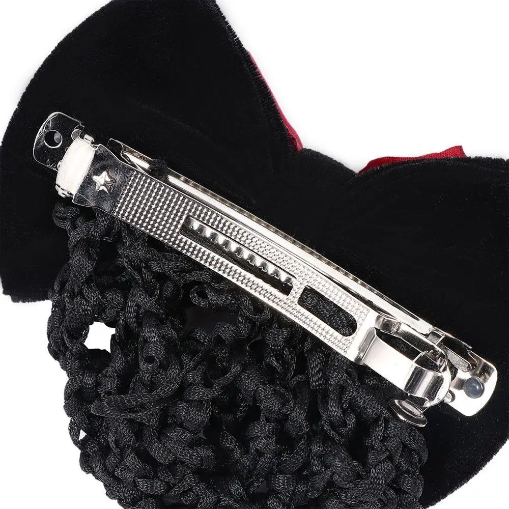 حار بيع القوس الساتان سيدة Bowknot مشبك شعر غطاء إكسسوارات الشعر صافي كعكة سنود