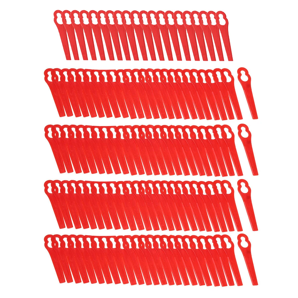 

20/60/100/120pcs Strimmer Blades Plastic L83 Grass Cutting Blade Grass Trimming Machine Blade for Cordless Grass Trimmer