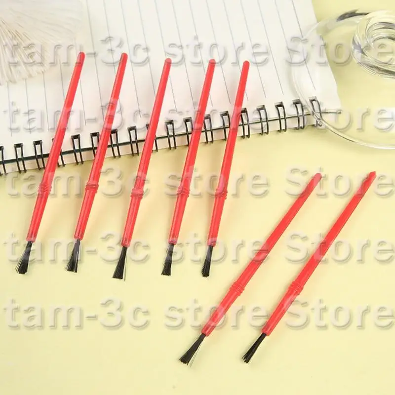 D0UA 50pieces طفل الطلاء فرشاة نايلون فرشاة الطلاء 4INCH