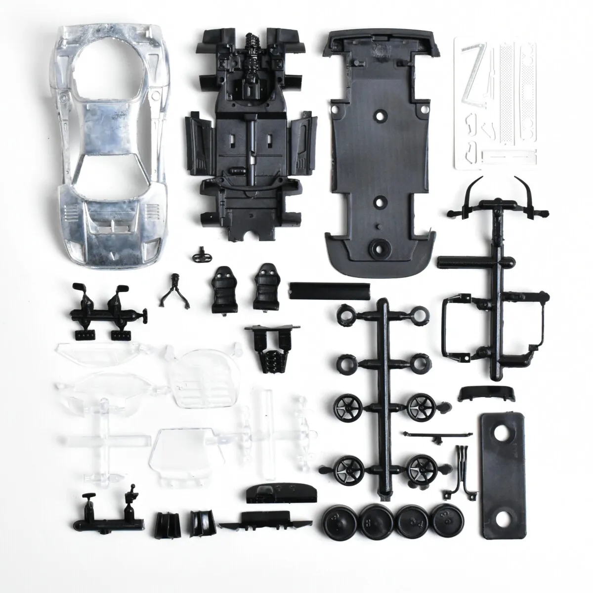 

build drive 1:64 Assemble handmade f40 Diecast Model Car