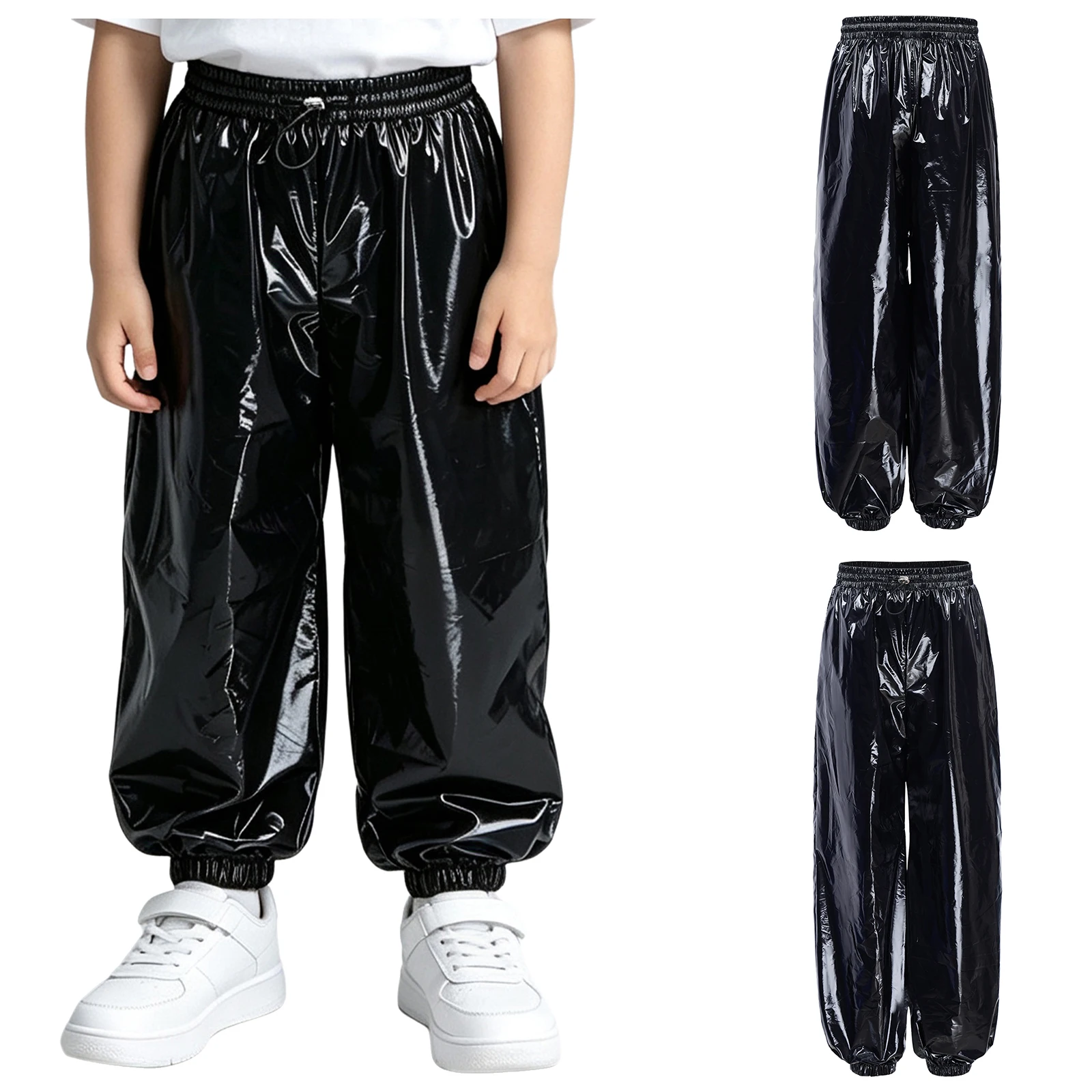 Kids Boys Outdoor Beach Cycling Waterproof Jogger Pants Drawstring Elastic Waistband with Pockets Quick Dry for Summer Vacation