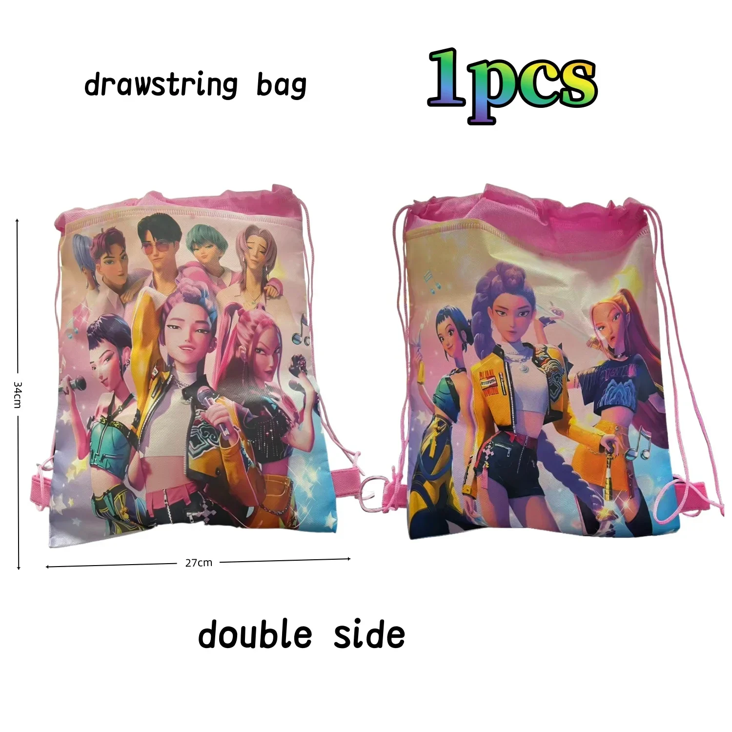 10/20/30/50 Stück Kpop Girls Idol Geburtstagsparty Dekoration Tasse Teller Tischdecke Serviette Wimpel Geschenktüte Kpop Partyzubehör – Detail 9