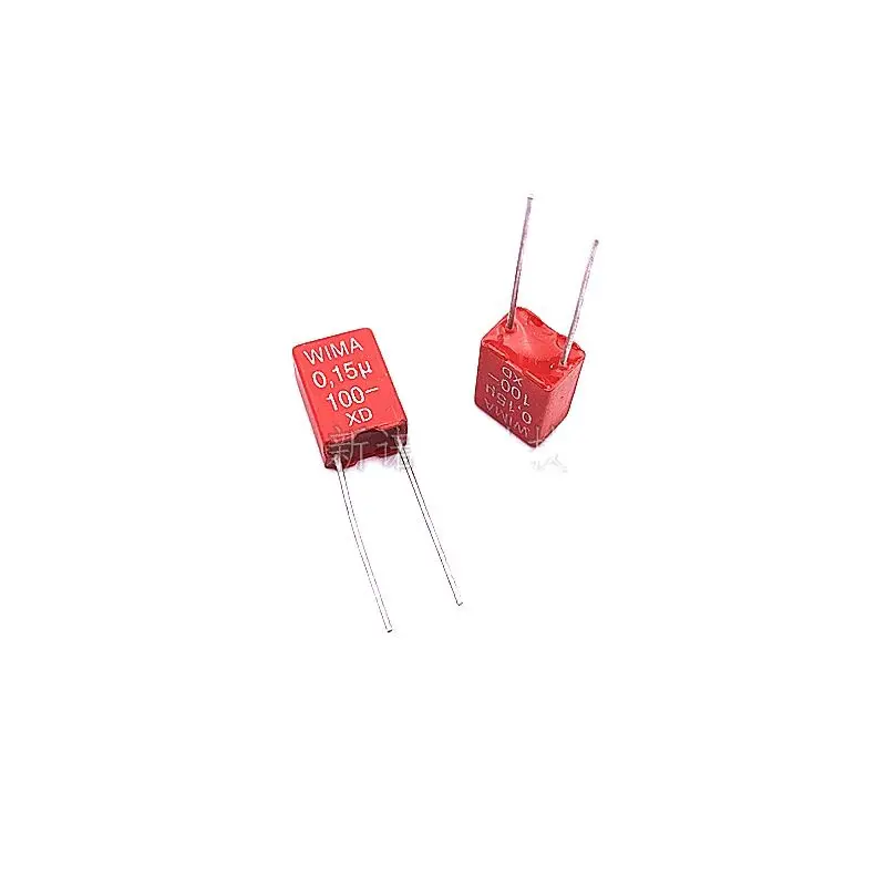 

10pcs/Germany Weimar WIMA 100V 154 0.15UF 100V 150nF MKS2 Pin Distance 5 Audio Capacitor