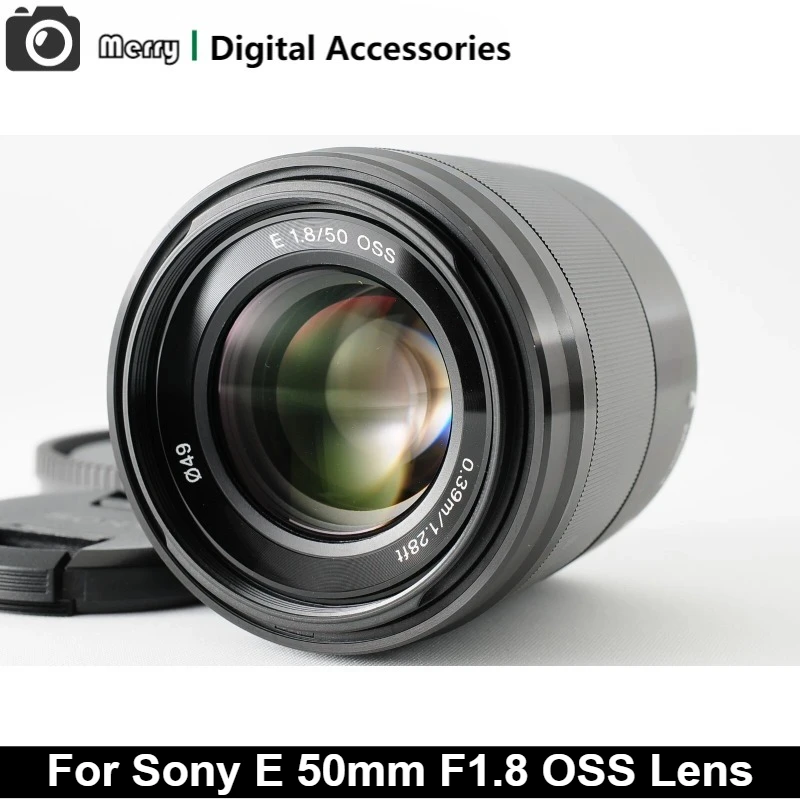 

Оригинальный стандартный объектив с рамкой Sony E 50 мм F1.8 OSS APS-C для камеры Sony A5000 A5100 A6000 A6400