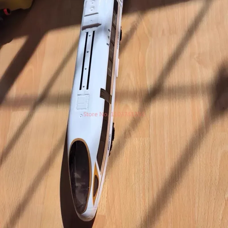 Four-speed Transmission Remote Control High-speed Rail 30Mins 114CM Voice Broadcast One Key Switch Door Simulation RC Train Toy