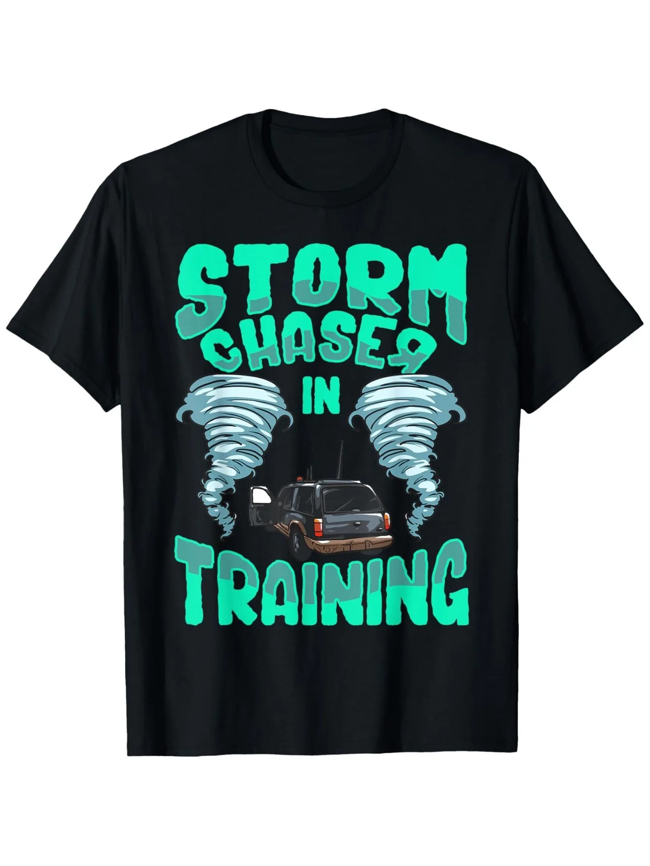 Funny Storm Chaser In Training Tornado  Hurricane Chaser T-Shirt for Boys Soft Fabric, Breathable, Comfortable Short Sleeve Tees Perfect for Boys Shirts Boy Girl Best Gift