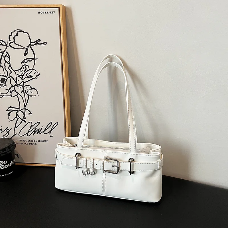 

Винтажная сумка подмышки из искусственной кожи, однотонные сумки подмышки, сумка через плечо, женская сумка через плечо, женские сумки и кошельки, большая сумка