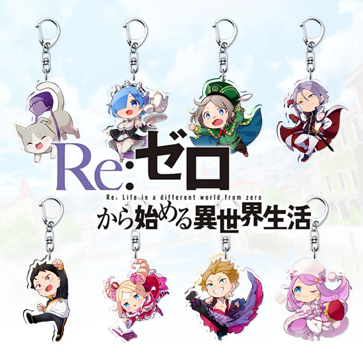 Anime Re:ZERO -Starting Life in Another World-Saisle 3 Shuugeki Hen Kara Hajimeru Isekai Seikatsu Acryl Standmodell Pate Geschenk