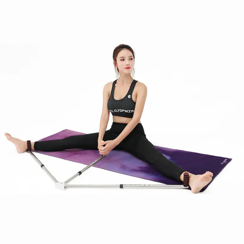 3 Bar Leg Stretcher Adjustable Split Stretching Machine Stainless Steel Home Yoga Dance Exercise Flexibility Training Equipment