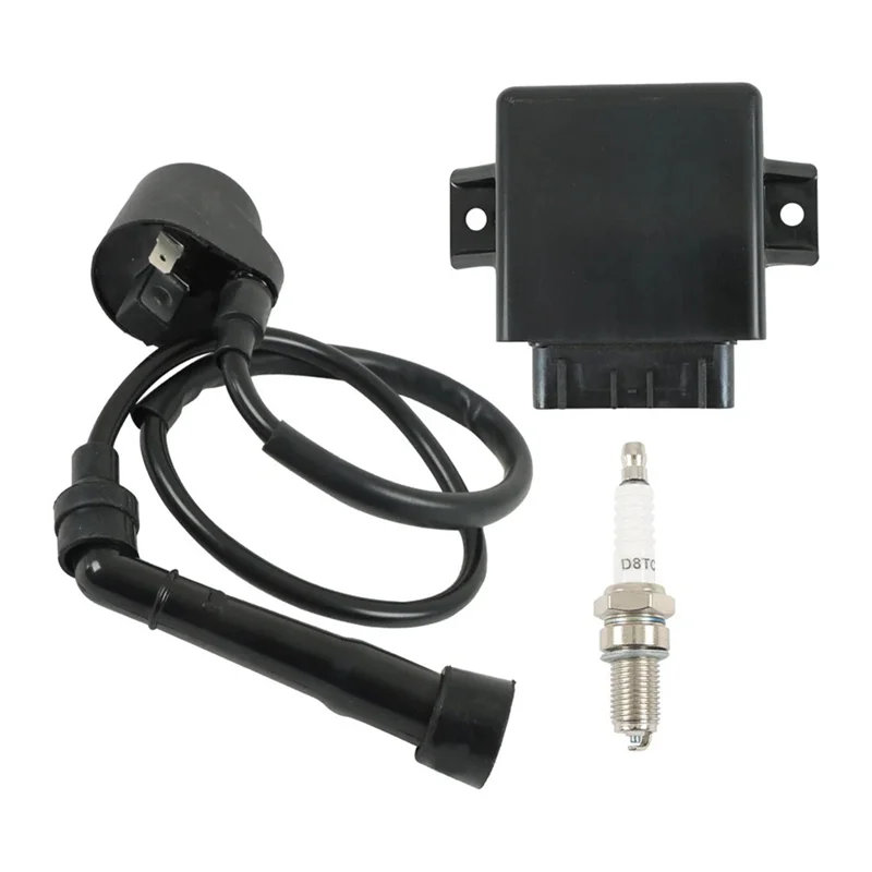 

Fit For Polaris Predator 500 2005-2007 3089613 Ignition Coil CDI Box Spark Plug Replacement Part