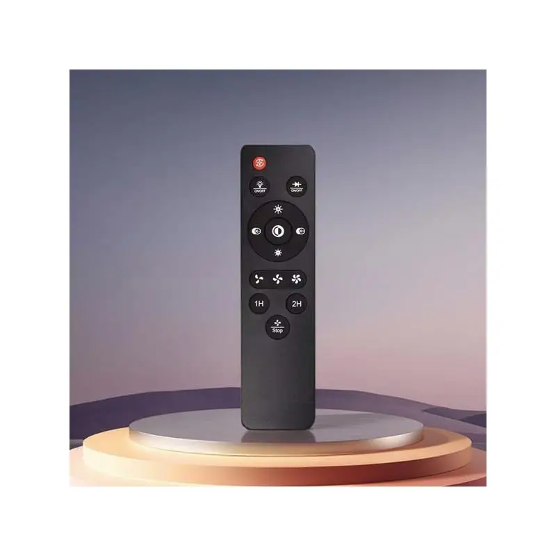 พัดลมเพดานแบบติดเพดานไร้ใบพัดพร้อมรีโมทคอนโทรลเพื่อการใช้งานที่ง่ายดาย