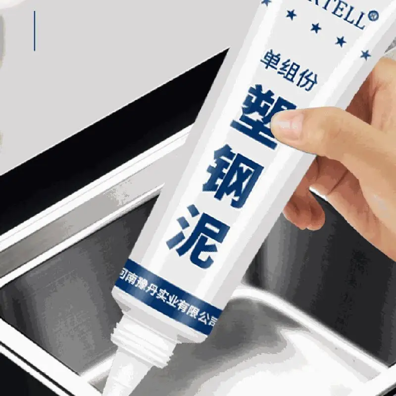 60/150ML Plastic Steel Mud Waterproof Super Strong Glue Kitchen Bathroom Mildew Proof Glue Leak Plugging Caulking Sealant Home