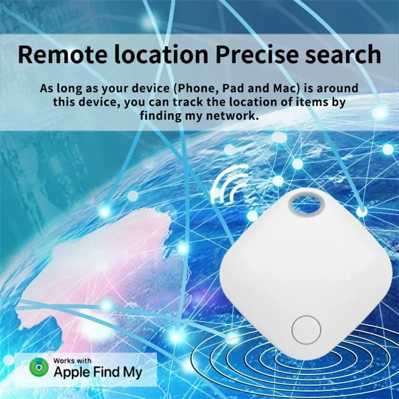 Smart Air Tag для Find My Mini Smart Tracker GPS трекер обратный трекер потерянный мобильный телефон домашнее животное дети IOS система смарт-тег