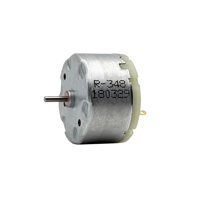 

RK-500TB-13500 Mini 500 Motor DC 6V-12V 5600RPM Micro 32mm Diameter Round Spindle Motor DIY Toy Sweeper Robot Fragrance Machine