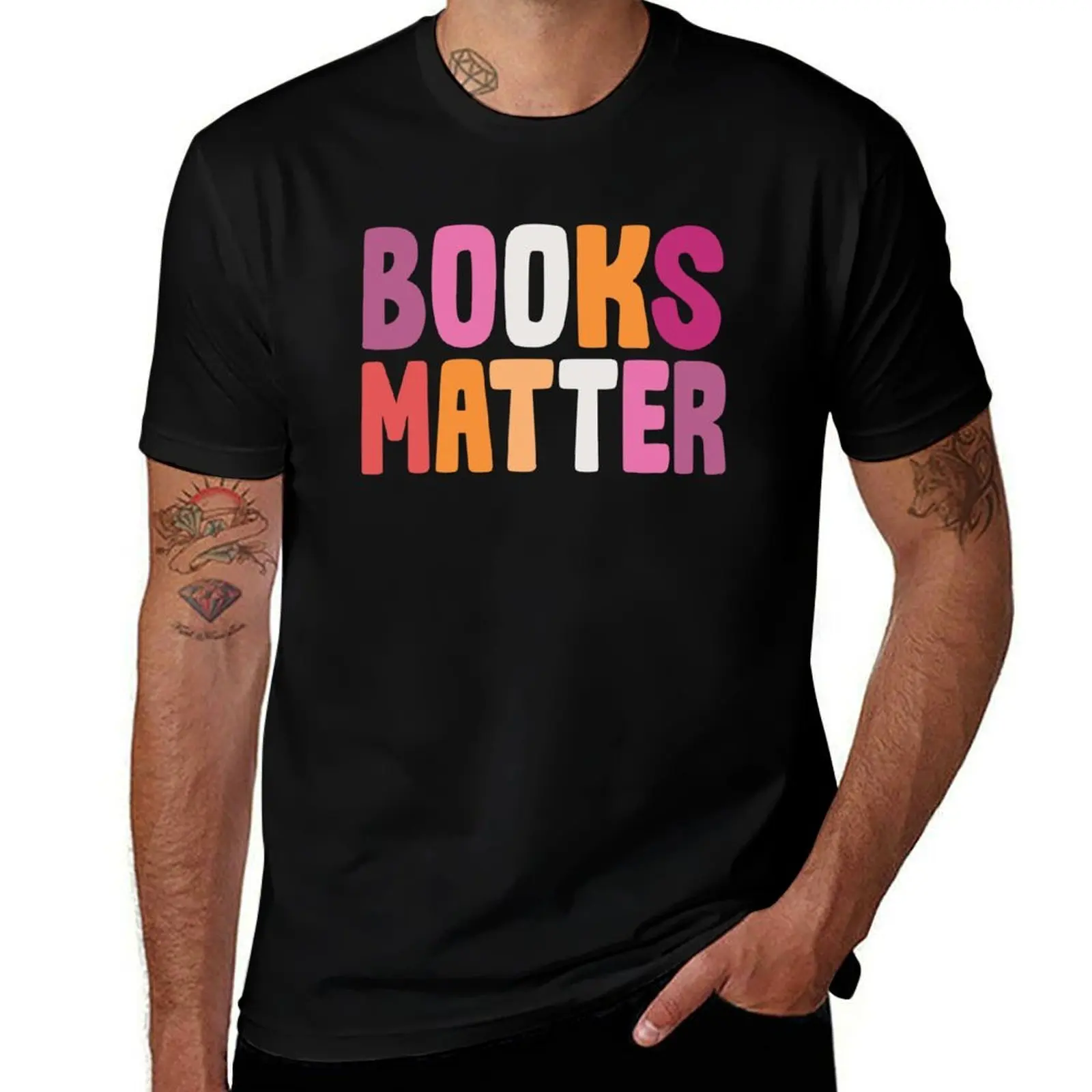 

sapphic books matter T-Shirt summer 2025 vintage t shirts animal prinfor boys men tshirt