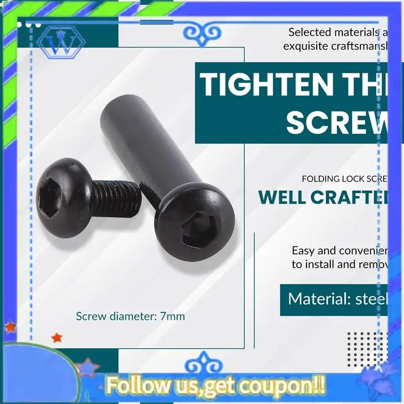M46K-Folding Lock Screw Pull Ring Screw Assembly For Ninebot MAX G30 Electric Scooter Replacement Parts