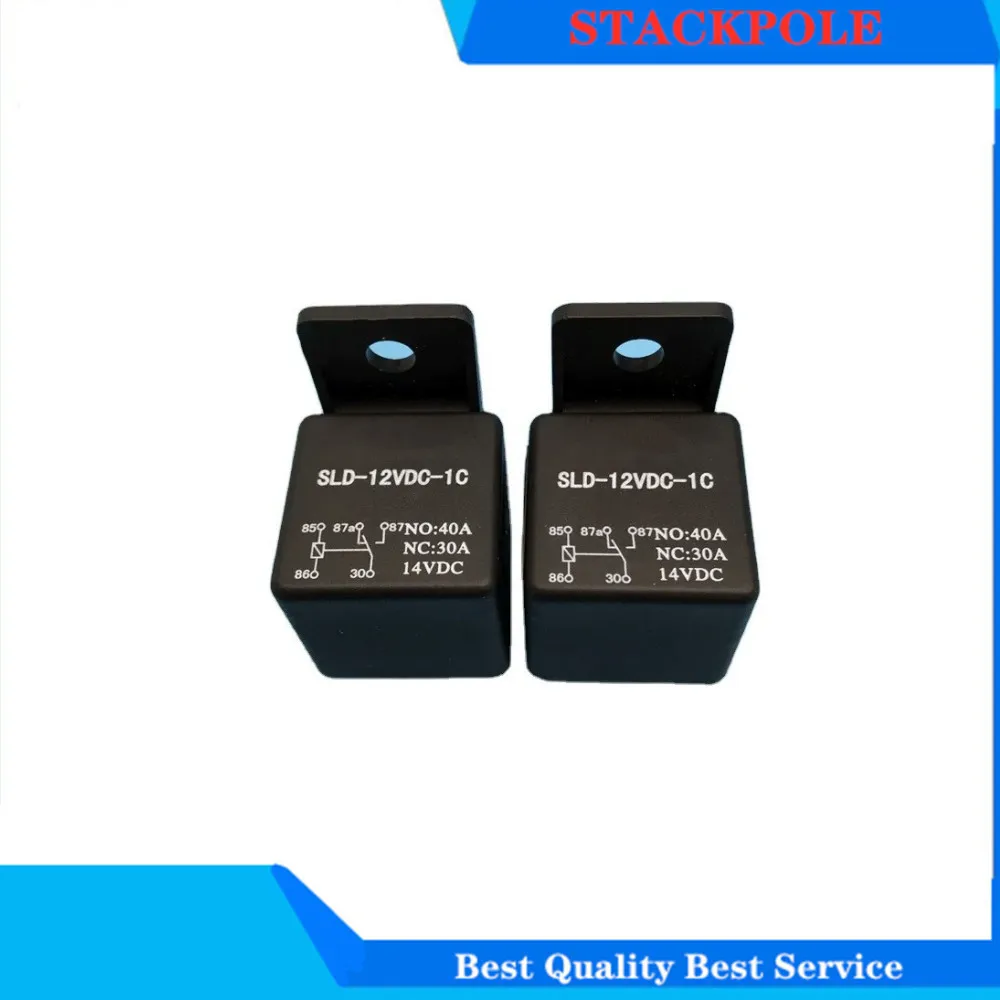 

SLD-12VDC-1C DC 5Pin 40A Waterproof Car Relay Long Life Automotive Relays Mayitr Normally Open 12V Relay