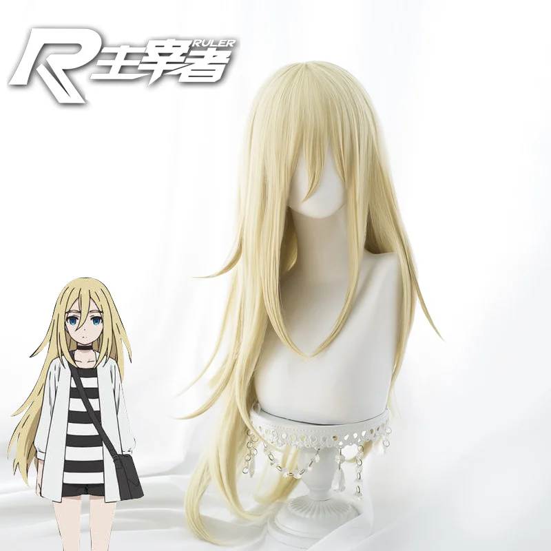 

New Arrival Angels Of Death Ray Rachel Gardner Cosplay Wig For Women 80cm Long Straight Anime Costume Party Wig Hair Gold