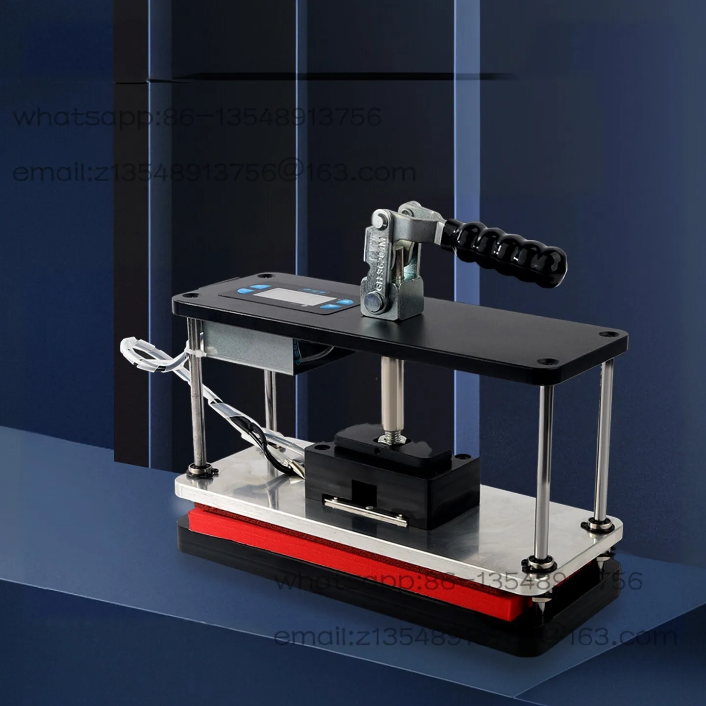 macchina-ermetica-manuale-a-pressione-rapida-con-riscaldamento-universale-e-tavolo-di-ritenzione-a-pressione